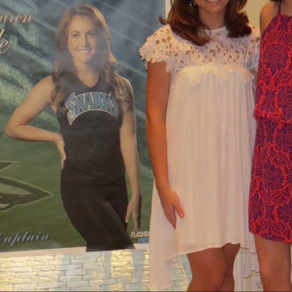 White Mini Dress - Picture 4 of 4